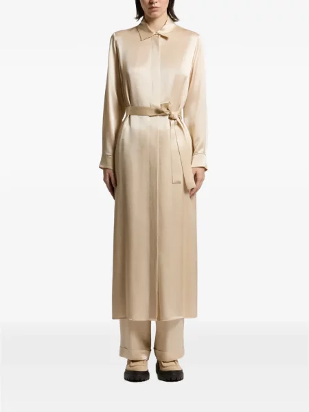 Cu centură rochie tip cămașă Peserico din satin