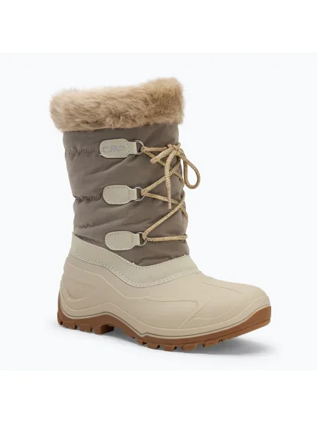 Ghete de zăpadă pentru femei CMP Nietos Low Snowboots Wp cenere