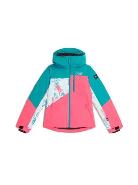 O'NEILL Geacă outdoor verde / fucsia alb