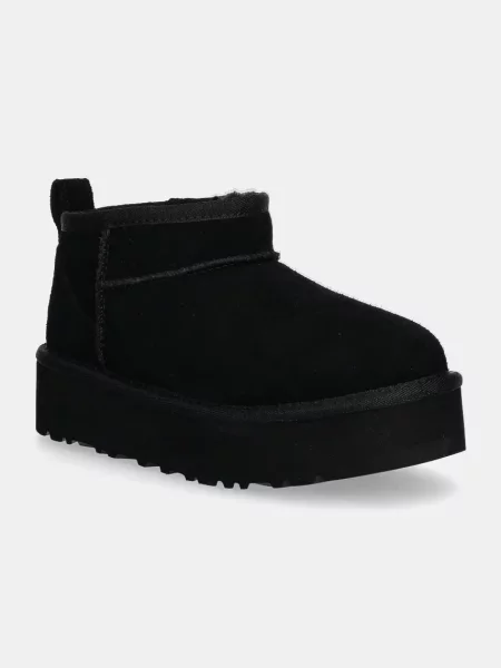 UGG снігові чоботи дитячі замшеві CLASSIC ULTRA MINPLATFORM
