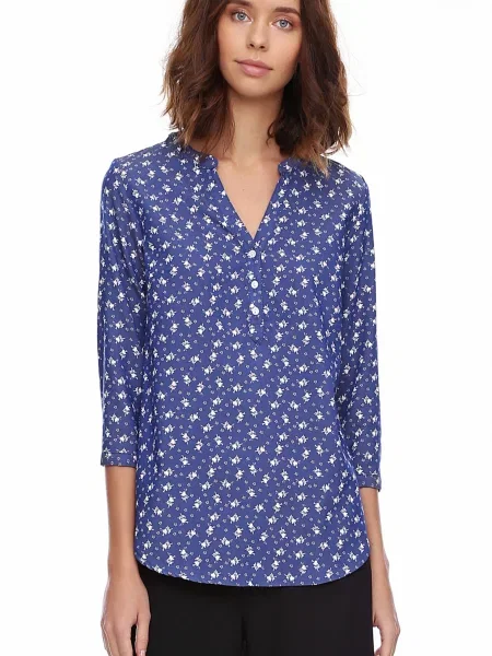 Блуза LadyLike текстиль блакитний