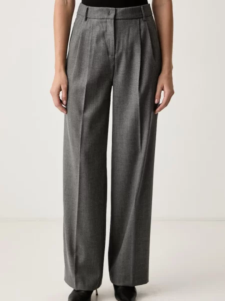 Max&Co. pantaloni pentru femei cu lână VALZER gri