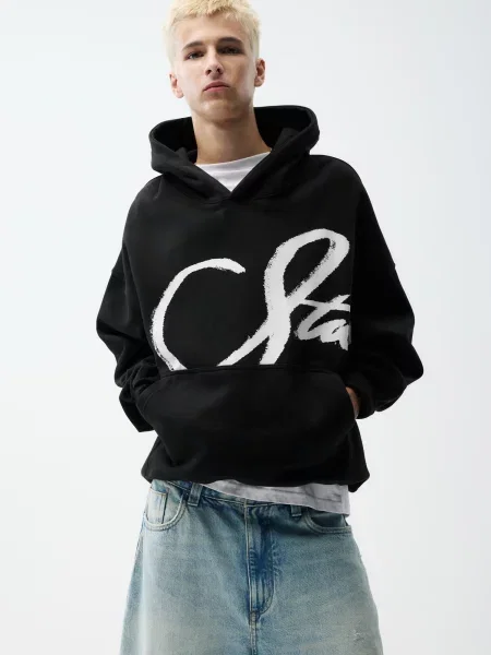 Palton Pull&bear alb