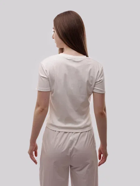 Футболка STREAM віскоза/поліестер білий