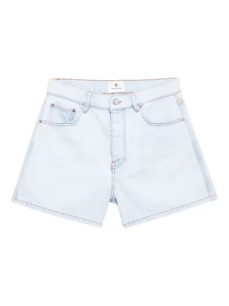 Pantaloni scurți din denim Anine Bing albastru