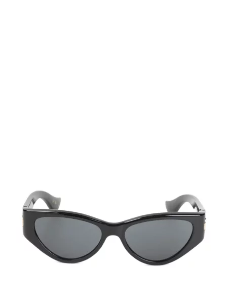 Ochelari de soare ochi de pisică Valentino Garavani Eyewear cu autograf negru