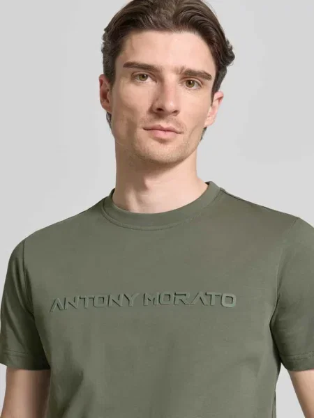 T-shirt z nadrukiem z logo Antony Morato