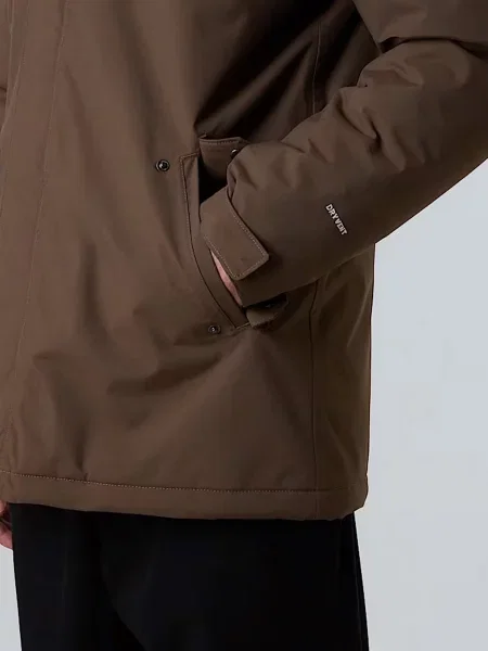 Зимова куртка The North Face коричневий
