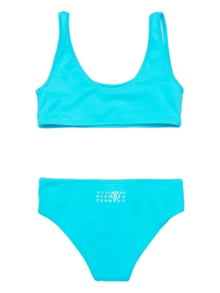 Bikini dziecięce Mm6 Maison Margiela niebieskie