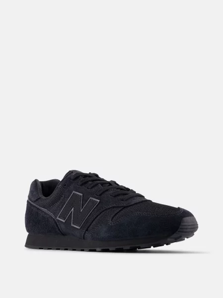 Замшевые кроссовки New Balance 373 черные