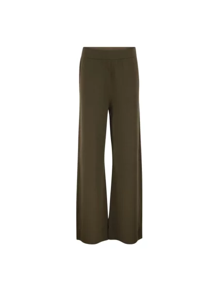 Spodnie Max Mara brązowe