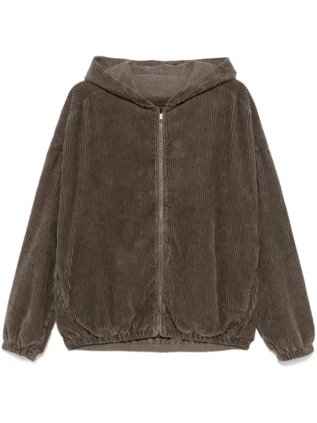 Geacă Transit de catifea cord gri