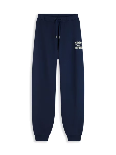 TOMMY HILFIGER Pantaloni crem / bleumarin