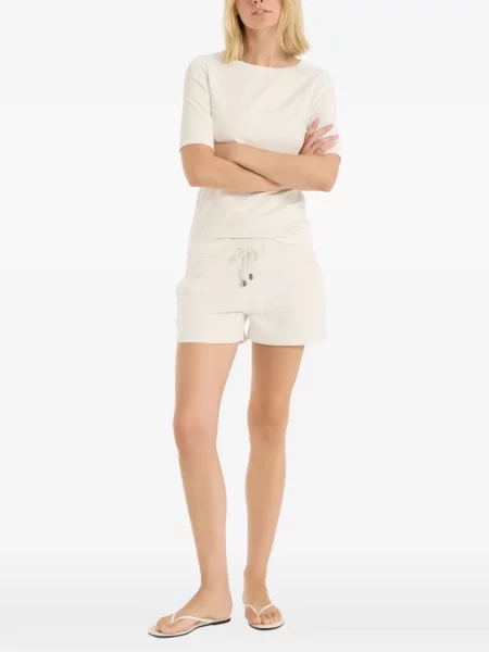 Pantaloni scurți Juvia cu cordon alb