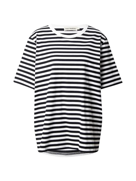 Marimekko Tricou TASARAITA negru alb