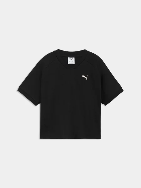 Футболка PUMA Class Relaxed Tee комбінований верх чорний