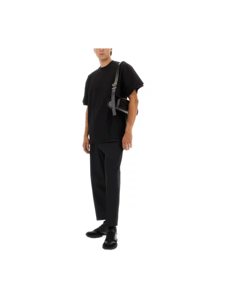 Spodnie Jil Sander czarne