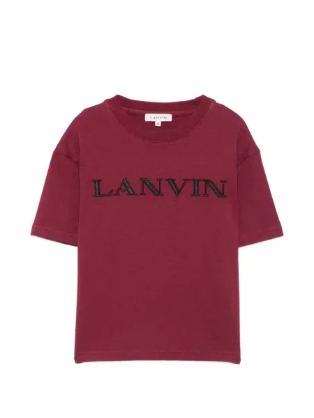 Koszulka dziecięca Lanvin Enfant czerwona