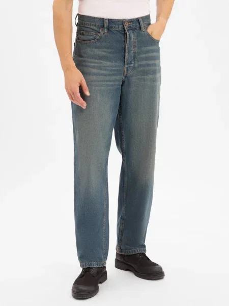 Dickies Dżinsy Thomasville Mężczyźni jednolity niebieski
