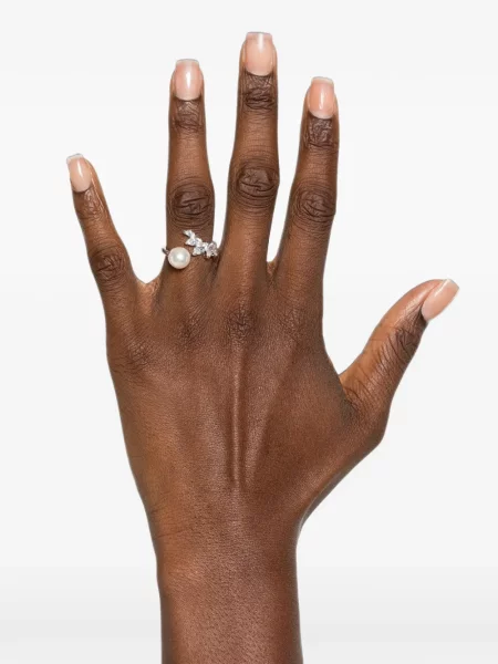 Inel Swarovski cu perle