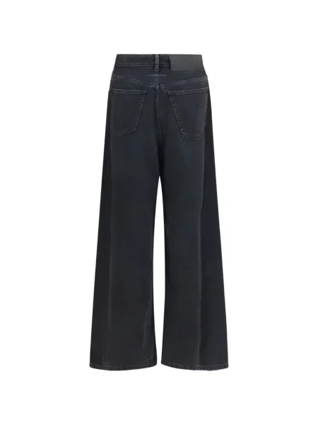 Blugi Mm6 Maison Margiela cu cordon negru