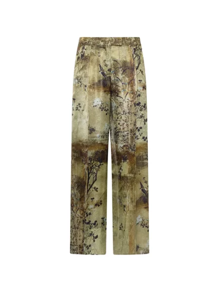 Pantaloni Pierre-louis Mascia cu imagine verde