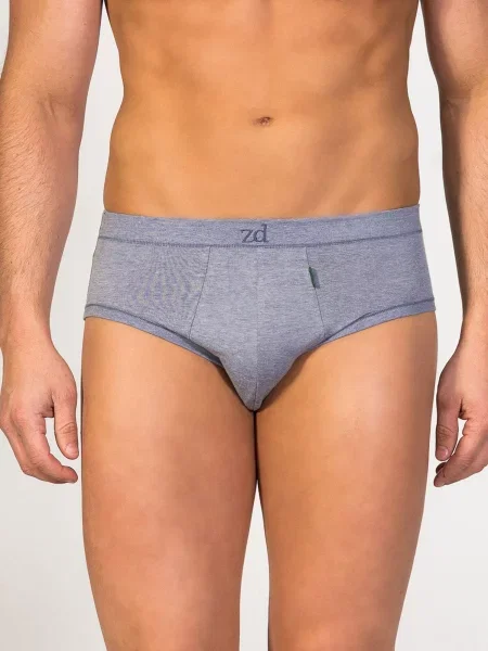 Zd ZERO DEFECTS Slip Mini Egyptian cotton denim albastru