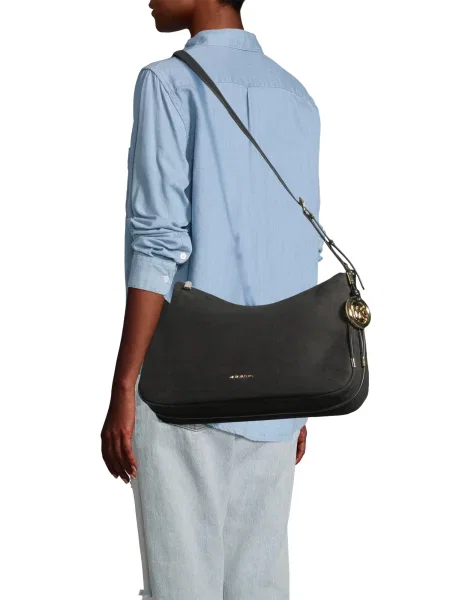 Geantă MICHAEL Michael Kors Nolita negru
