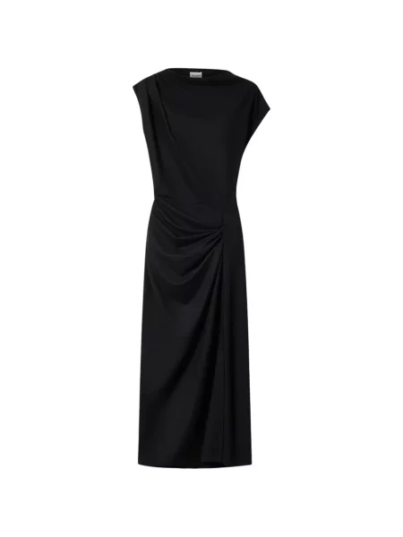 Rochie maxi Marant Etoile drapată negru
