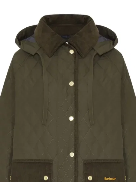 Matlasat geacă parka Barbour verde