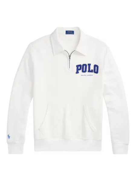 Tricou polo Polo Ralph Lauren cu dungi cu două rânduri de nasturi cu aplicații negru