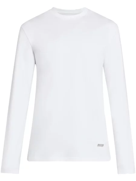 Tricou Jil Sander lung alb