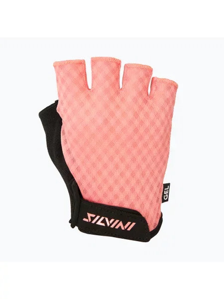 Cyklistické rukavice SILVINI Gaiona coral růžové
