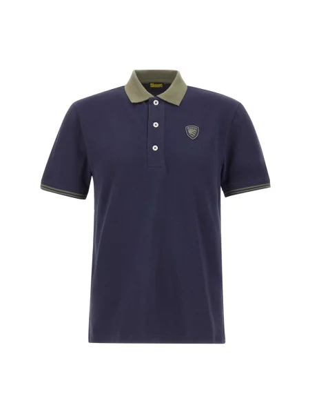 Koszulka polo Blauer niebieska