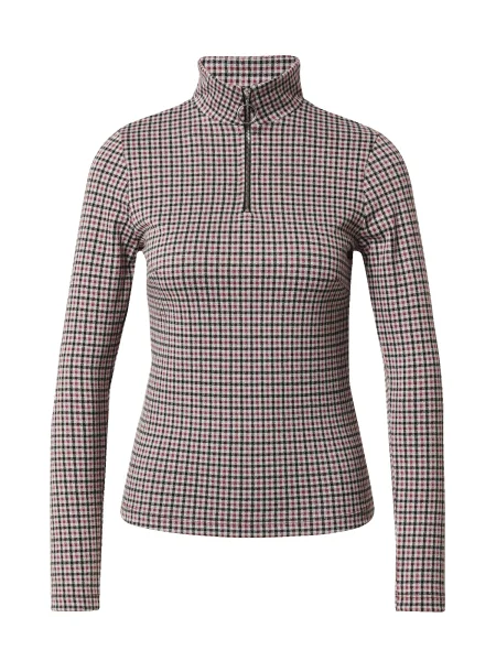 EDITED Tricou Svetlana bleumarin / roșu burgundy alb