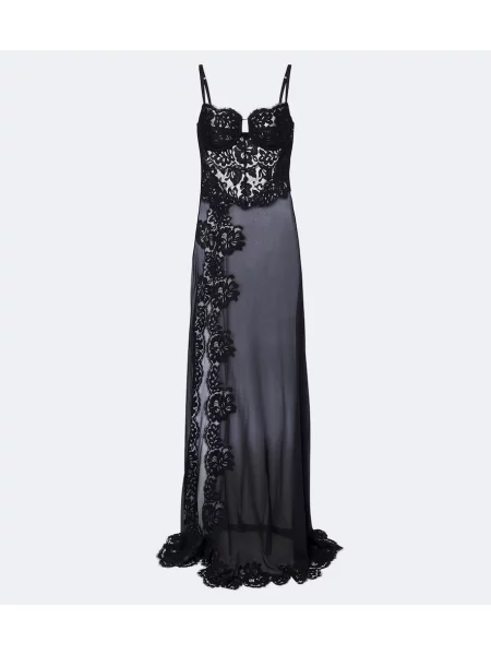 Rochie Dolce&gabbana de mătase negru