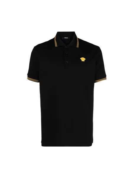Koszulka polo Versace czarna