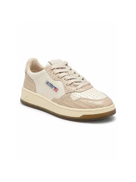 Sneakersy Autry beżowe