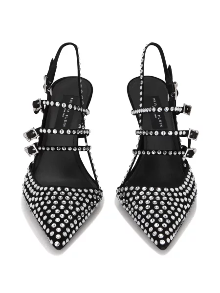 Pantofi cu toc Philipp Plein negru