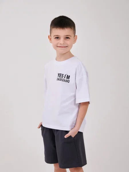 Дитяча Футболка SMIL білий
