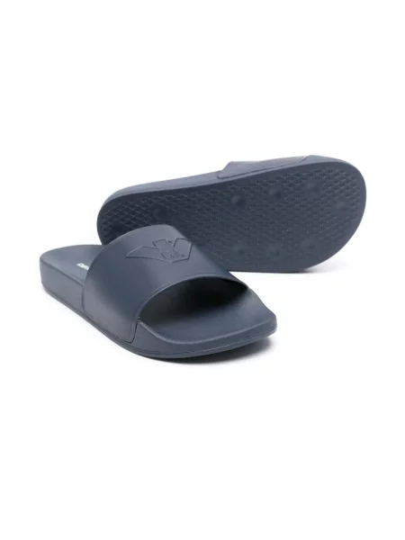 Sandały dziecięce Emporio Armani niebieskie