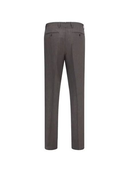 Pantaloni Lardini cu model pepito gri