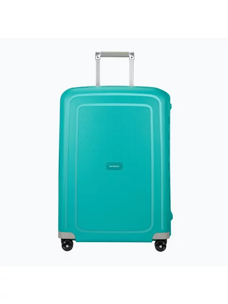 Cestovní kufr Samsonite S'cure Spinner 79 l aqua blue modrý