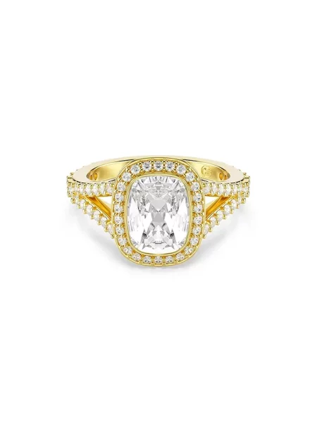 Swarovski inel pentru femei placat cu aur zirconiu cubic UNA