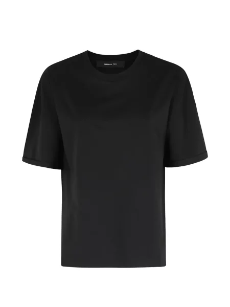 Krótka koszulka Federica Tosi czarna