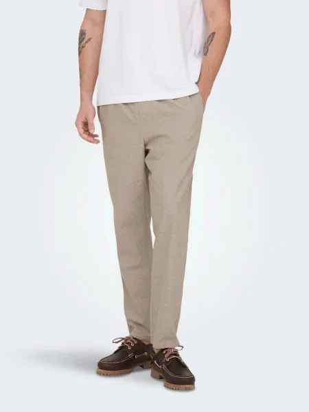 Only & Sons Hlače ONSLinus' kaki