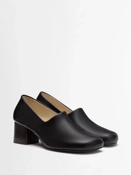 Pantofi cu toc Lemaire negru