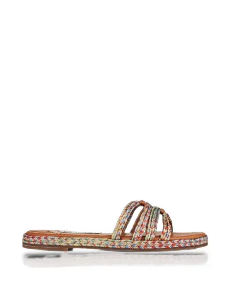 Sandale Aquazzura din piele țesuți