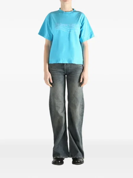 Tricou Balenciaga albastru
