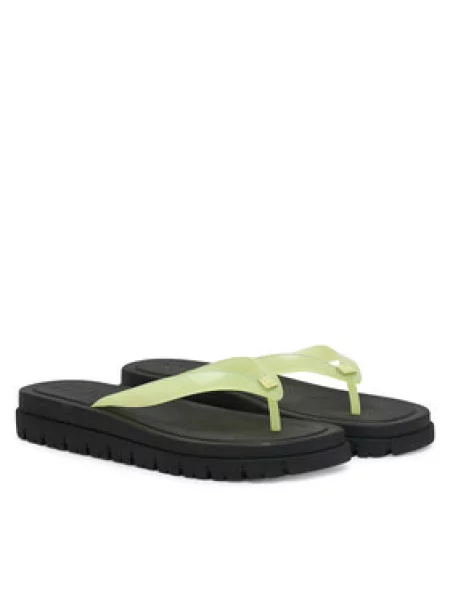 Japanke Tommy Jeans Tjw Cleated Jelly Summer Sandal zelena